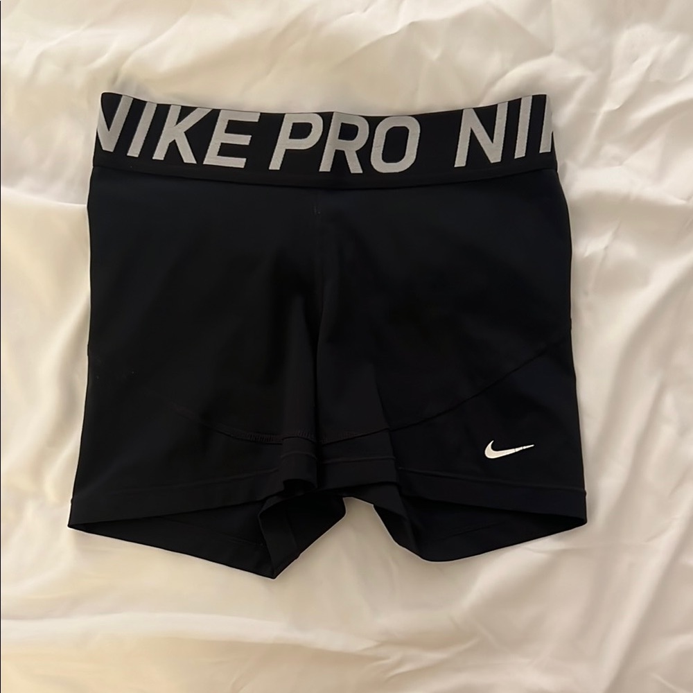 Nike Black Athletic Shorts Pro Style